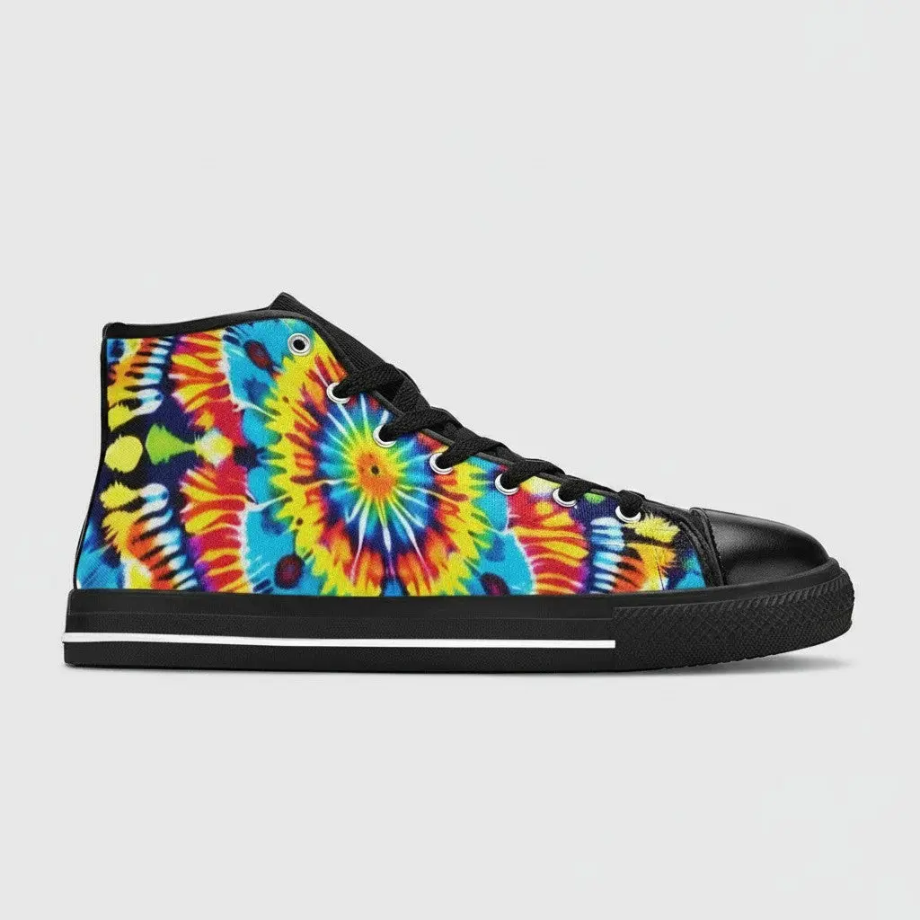 WOMEN'S Tie Dye Art Custom Shoes (II) | Freaky Shoes®