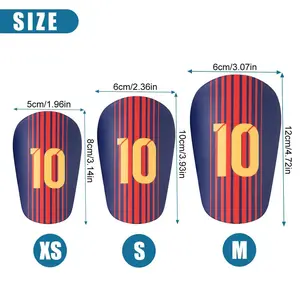 1Pair Mini Shin Guards Soccer,Extra Small Miniature Soccer Shin Pads,Protective Equipment Shin Guards for Teenagers Adults Kids