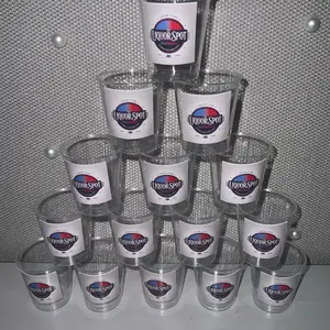Jakedra's Designs Custom Disposable Shot Glasses Personalized Party Sips for Elegant Drinking Events