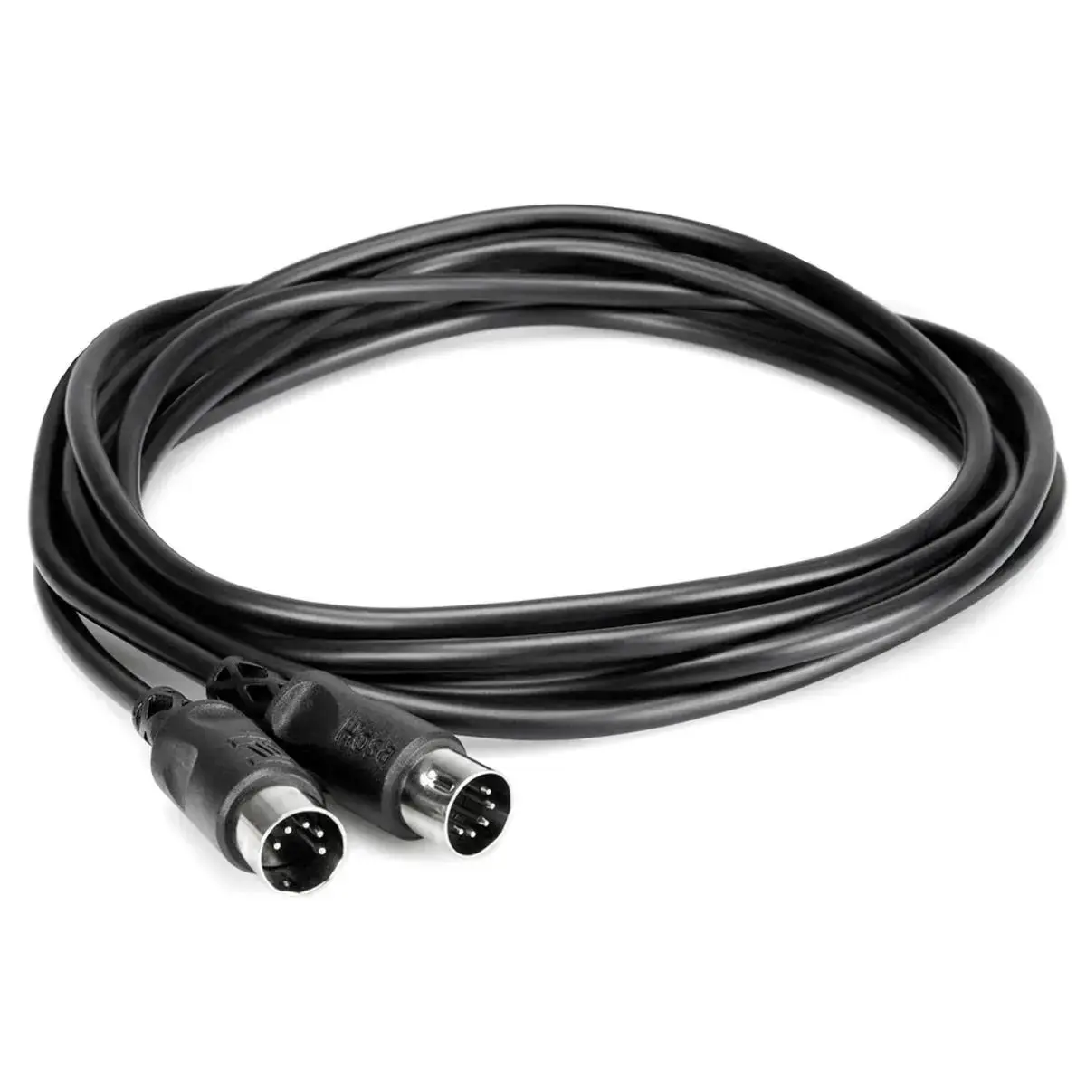 Hosa Technology MIDI Cable, 5-Pin DIN to Same, 10', Black
