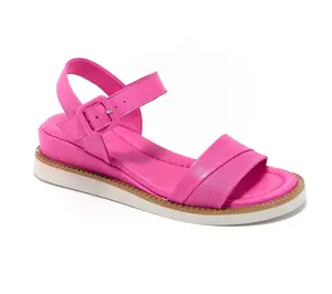 Miz Mooz Leather Wedge Sport Sandals - Ellie