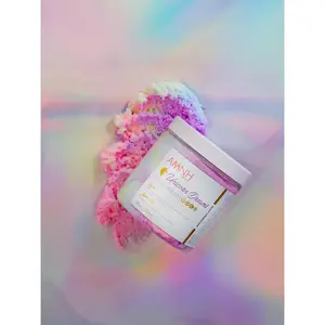 Unicorn Dreams Sugar Scrub for Moisturizing and Exfoliating Skin Care with Coconut, Jojoba, and Shea