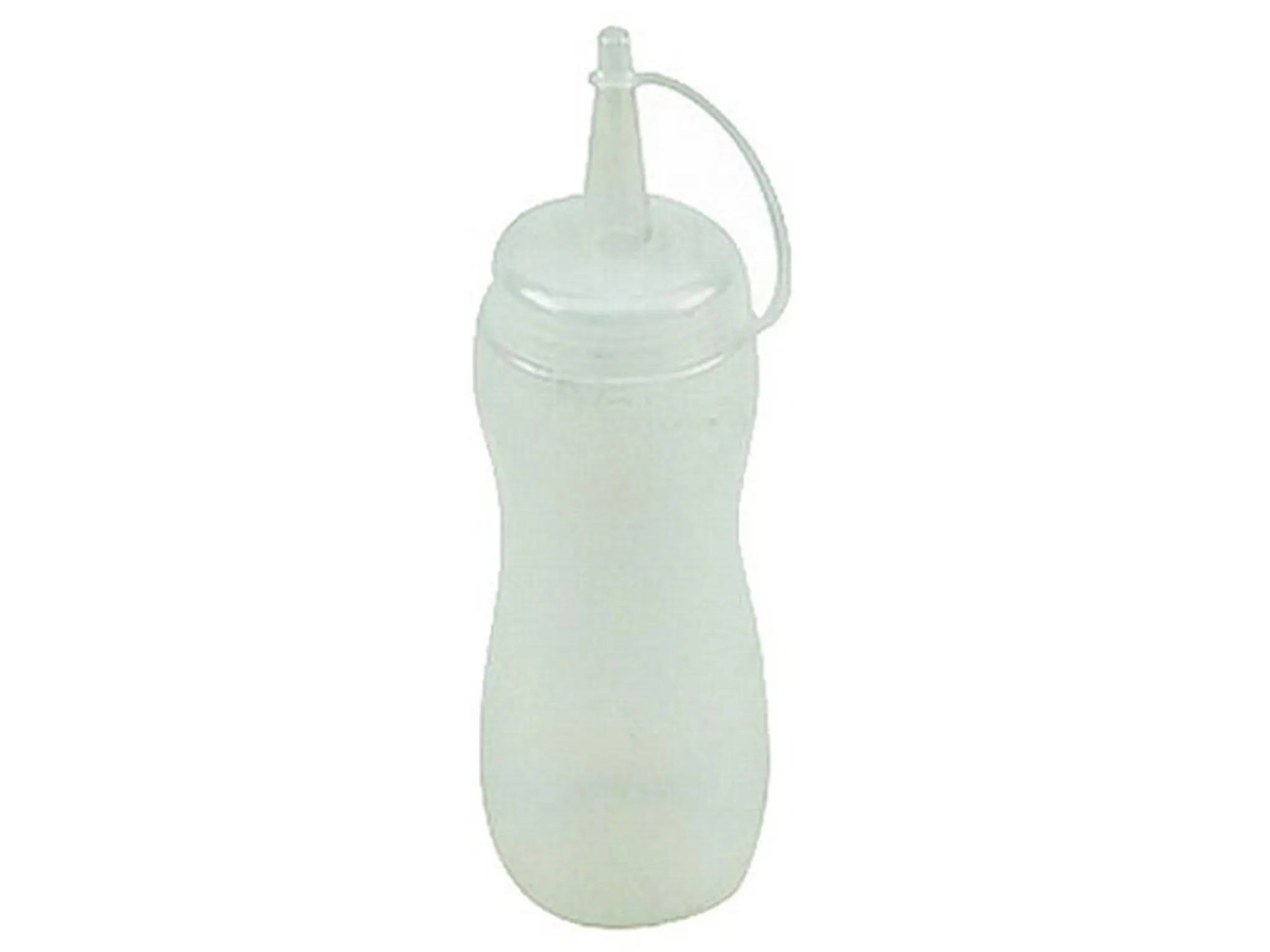 Good Cook 12575 8 oz. Good Cook Squeeze Dispenser Bottle- Clear