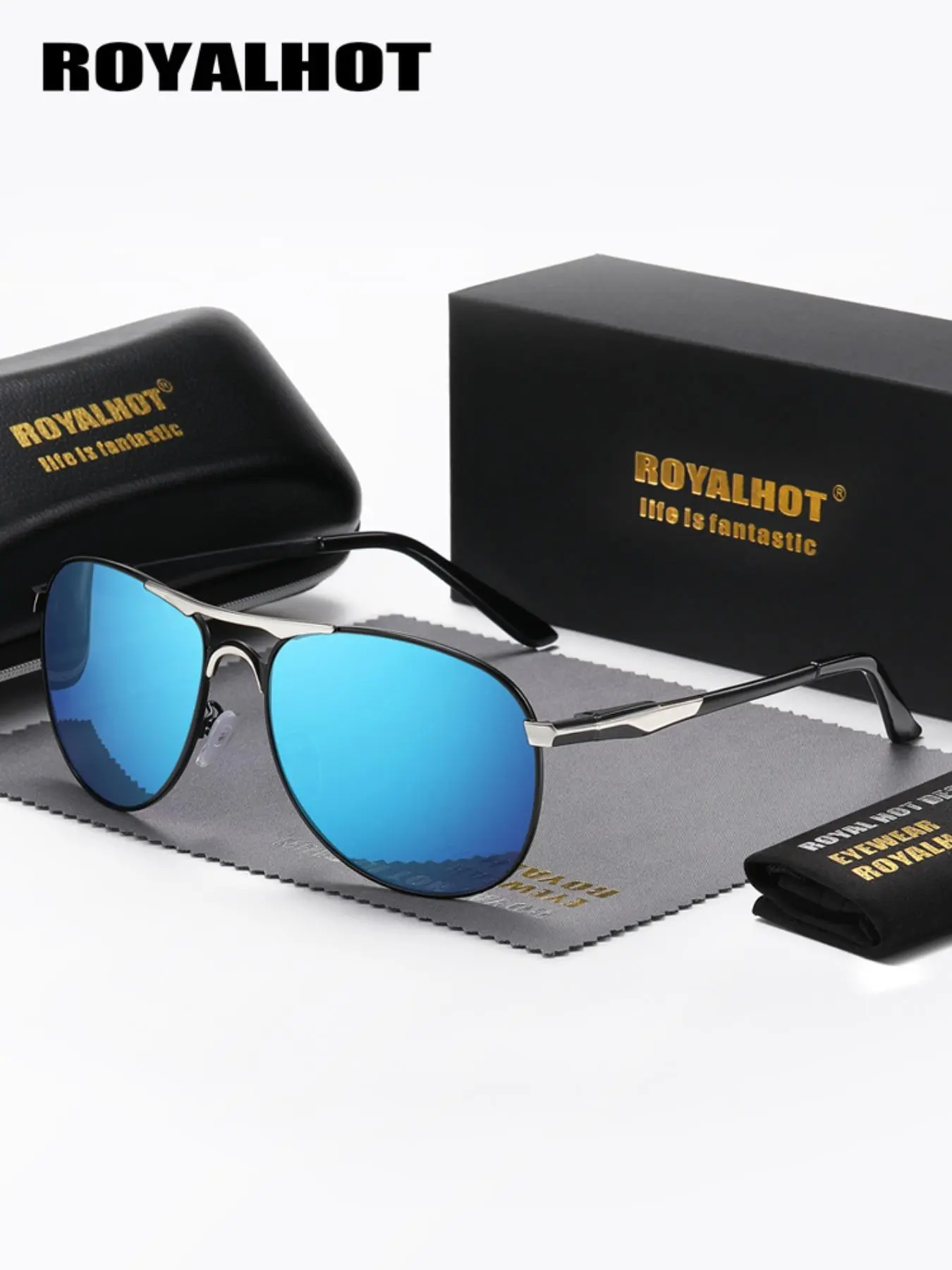 1 Pair Summer Top Bar Design Modern Sunglasses, New Personality Travel Accessories for Women & Men, Lightweight and Durable for Outdoor Sun Protection Glasses for Daily Use, Metal Frame Sunglasses