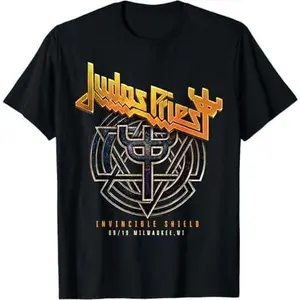 Judas Priest - Invincible Shield 2024 Milwaukee T-Shirt