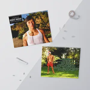 Rob Rausch 2026 Calendar, Rob Rausch Love Island, The Traitors, A Year Of Snake Daddy Rob Rausch, Celebrity 2026 Calendar, Home Decor