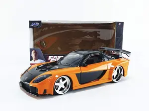 Jada 1:24 Fast & Furious Han’s Mazda RX-7 Orange & Black