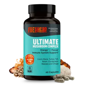 Organic Mushroom Complex Supplement Capsules
