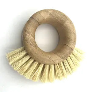 Bamboo Sisal Cleaning  Brush