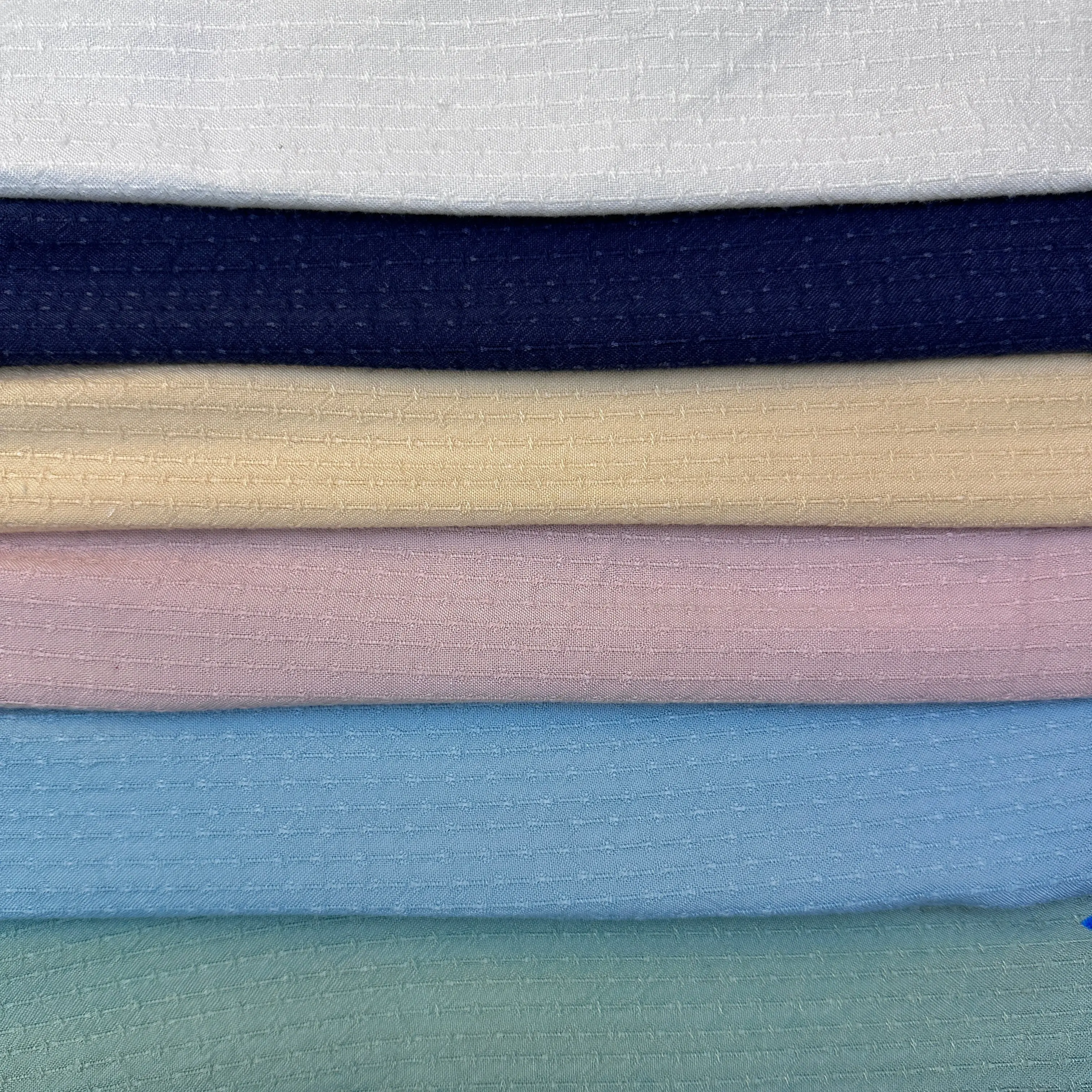 Jacquard Dobby Premium Tencel Woven Fabric | By the Yard