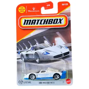 Matchbox 2004 Maserati MC12 – Die-Cast Model Car (2025 Release) Diecast Collectible Alloy Diecast