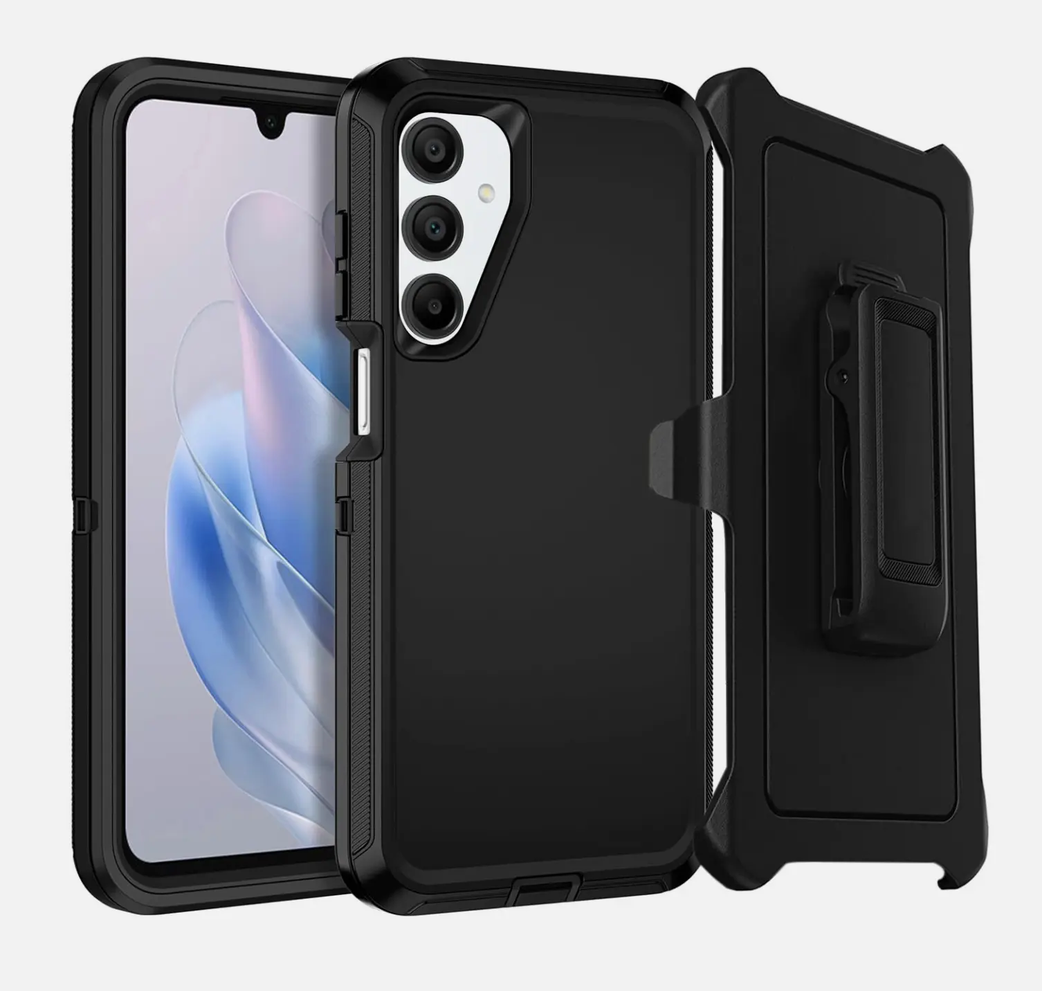 Defender Case For Galaxy A17 With (Belt Clip Fits OtterBox)