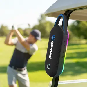 BeatGrip Pro Magnetic Bluetooth Speaker - 60W RGB Lights Golf Cart