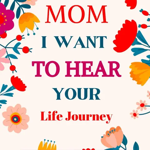 "Mom I Want To Hear Your Life Journey" Parenting & Family Paperback Book - Guided Journal, Memory Keepsake with Prompts for Reflections, Love & Legacy, Perfect Size 6x9, Safe Materials (Humanities & Social Sciences)
