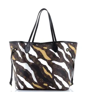 Pre-owned Louis Vuitton Canvas Coated Tote Bags REBAG Neverfull NM Tote Limited Edition LOL League of Legends Monogram Canvas MM by Rebag