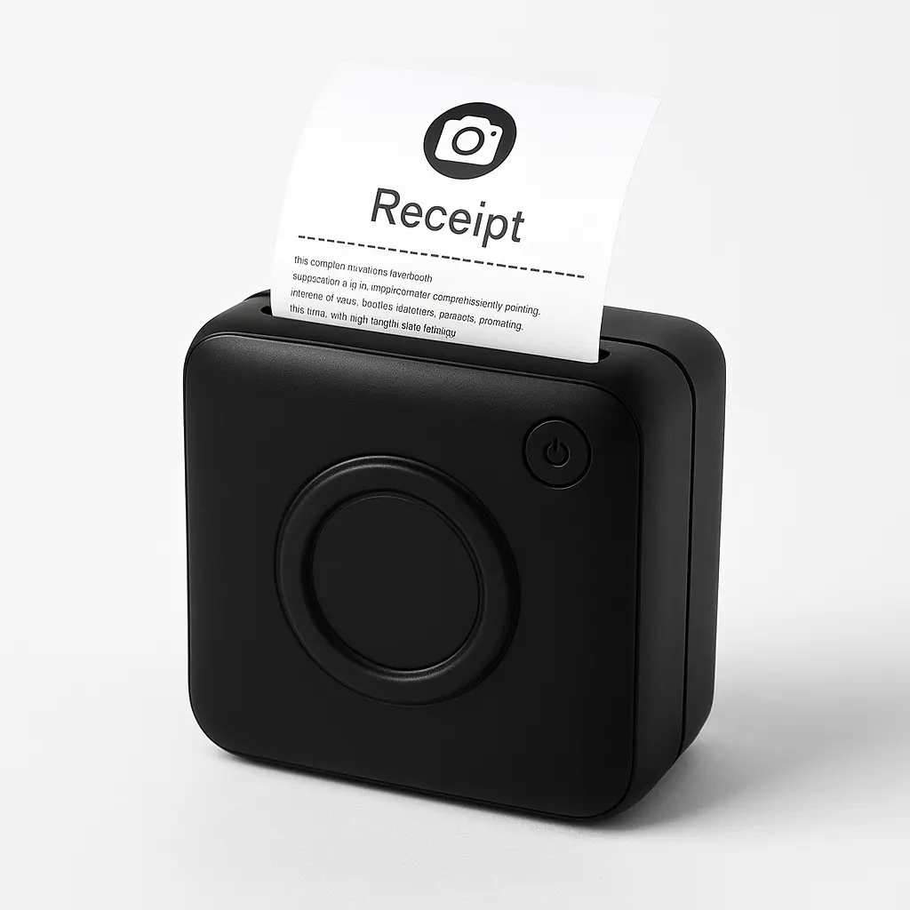 Mini Portable Printer – Wireless Bluetooth Thermal Printer (Ink-Free)
