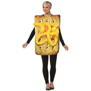 Adult Cracker with Cheese Spray Costume