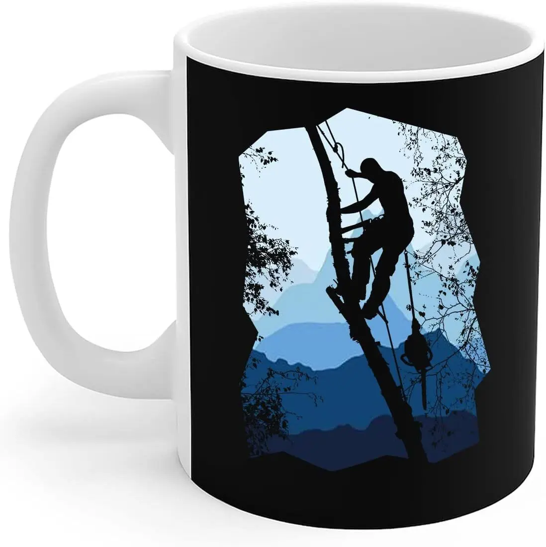 Tree Climber Mug Cool Arborist Tree Surgeon Lumberjack Logger Gift Coffee Mug 11oz