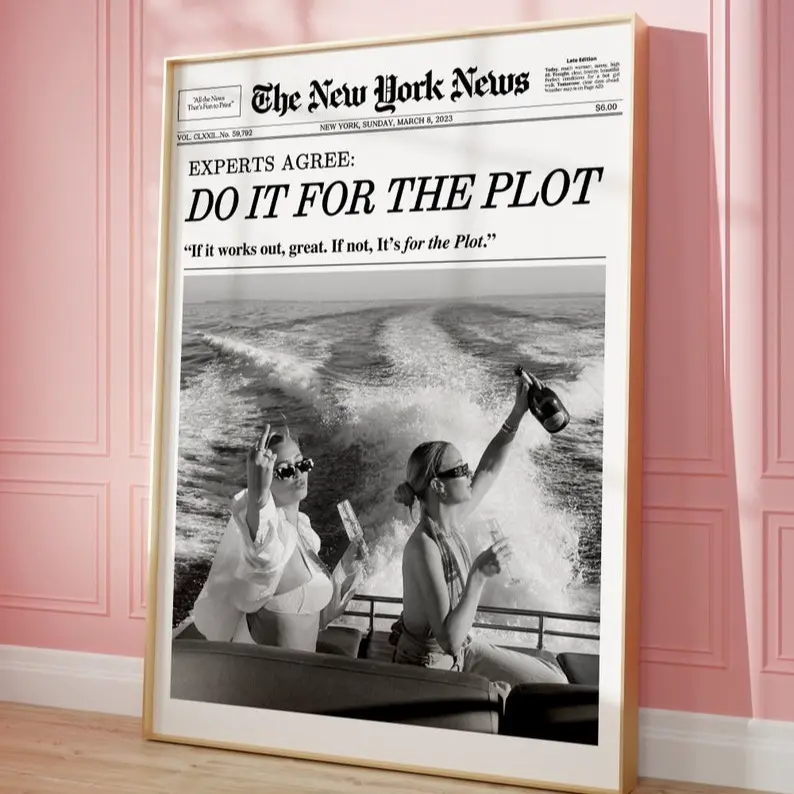 Do it for The Plot, Hot Girls Poster