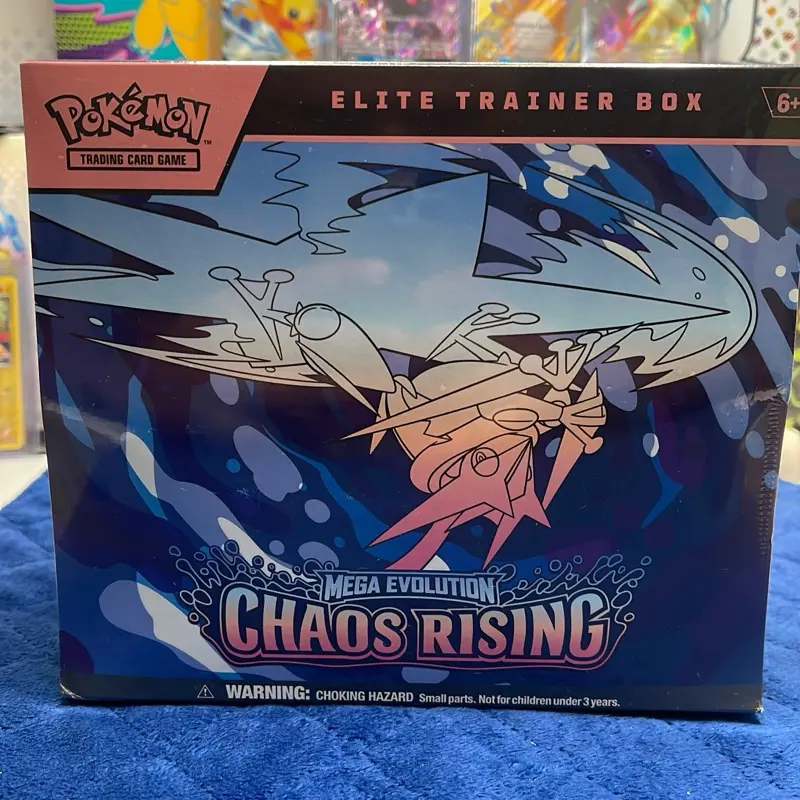 Chaos Rising Elite Trainer Box (ETB) Live Rip Non-Sports Trading Card Box