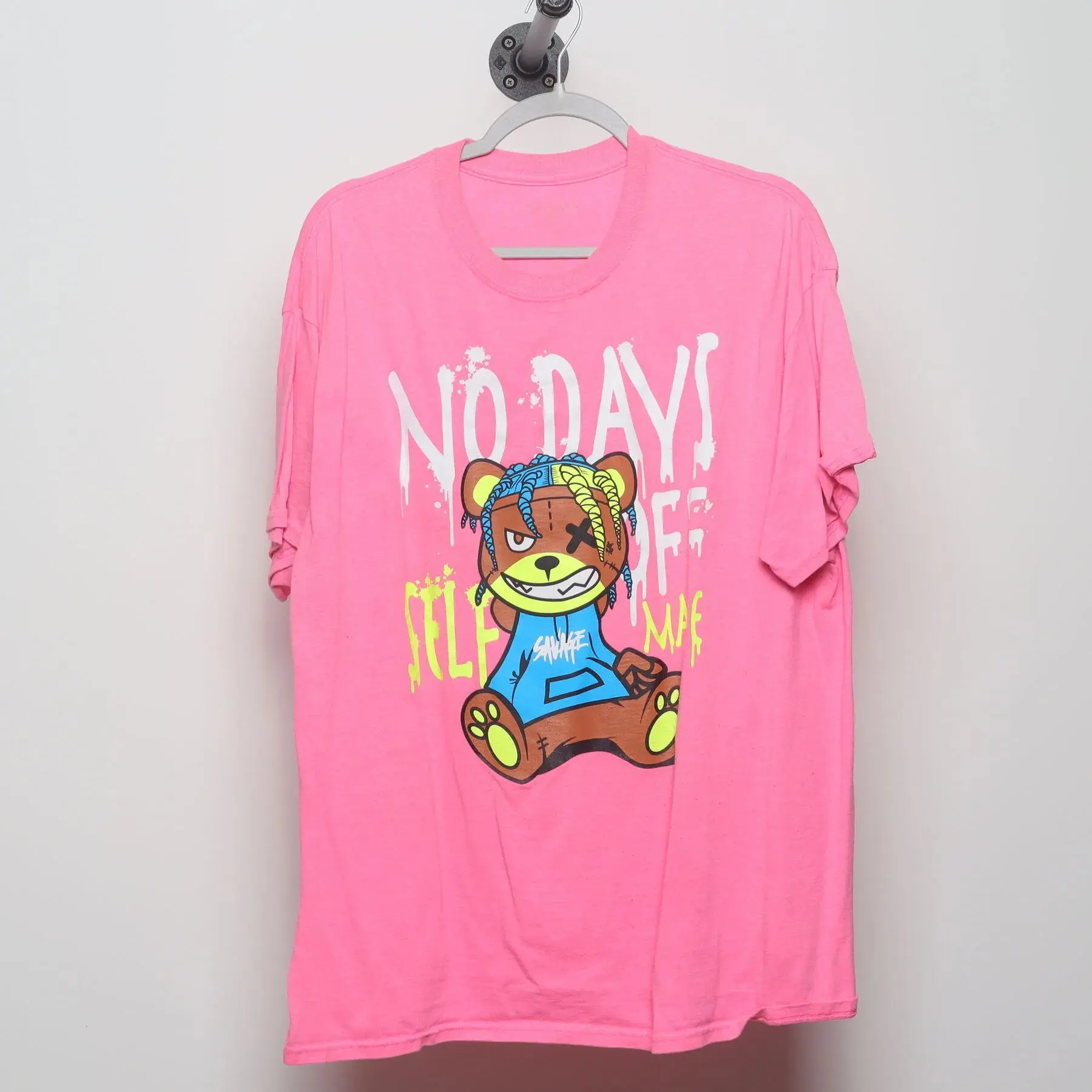 Vintage 2010s Savage Bear "No Days Off" T-Shirt - L