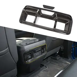 For 2022+ Chevy Silverado/GMC-SIERRA Rear Armrest Box Air Vent Cover Trim