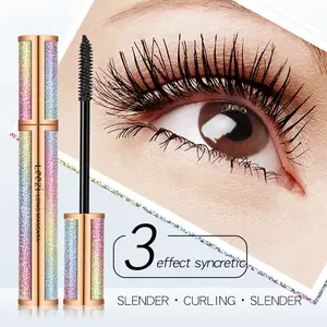 【Free shipping】Mascara cream is slender, thick, curly, waterproof, sweat resistant, makeup resistant, and color makeup tools