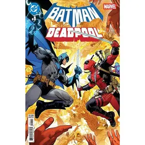 DC Marvel Batman Deadpool #1 Cover A Dan Mora