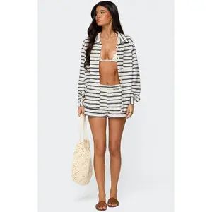 Edikted Women's Collins Striped Shorts