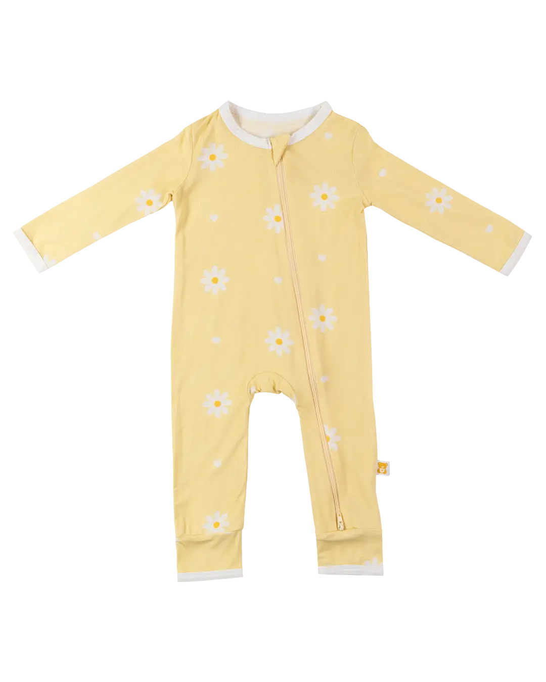 Zippered Romper (Daisy Yellow)