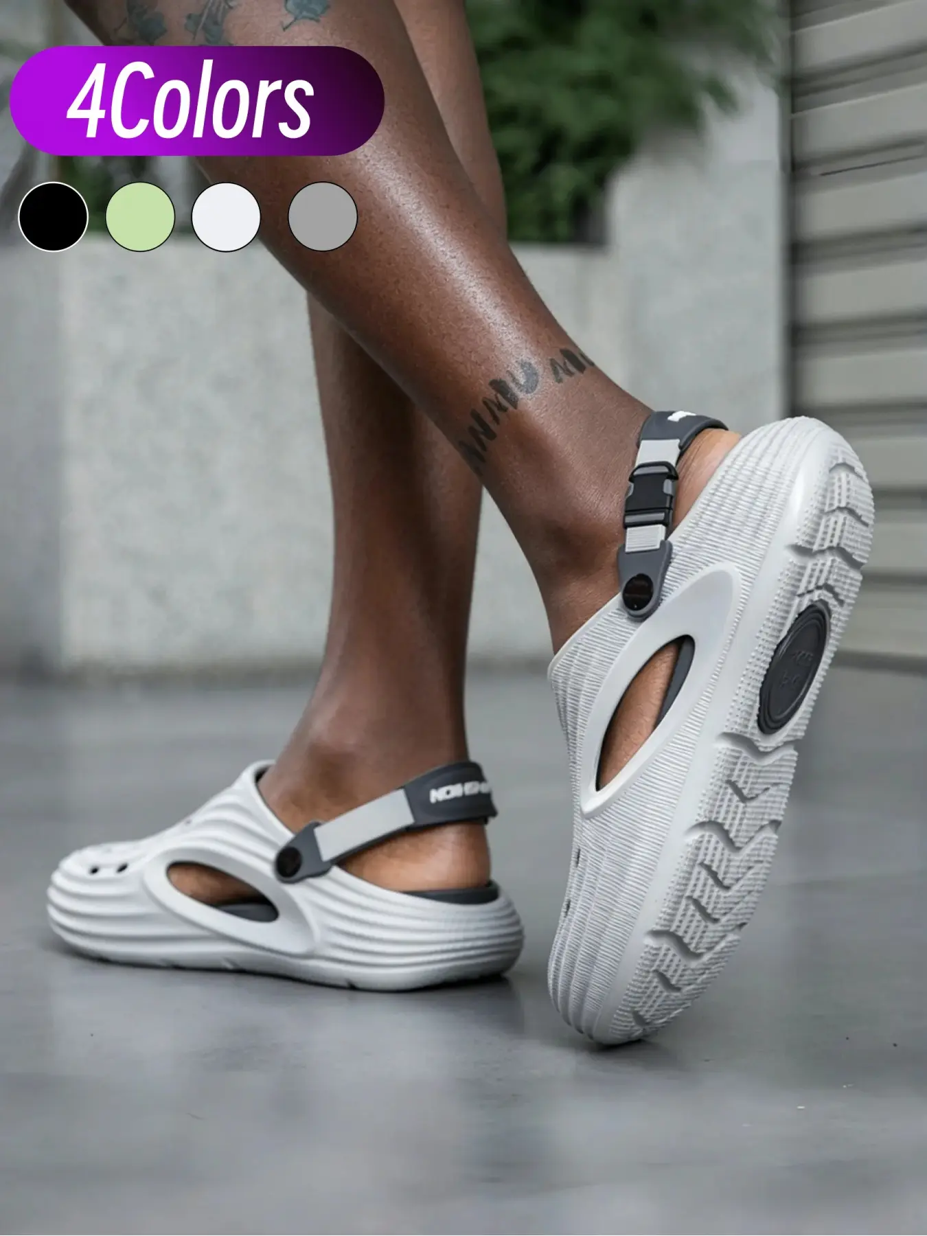 Adjustable Heel Clogs Comfort Wear-resistant Summer Commute Essential Shoes
