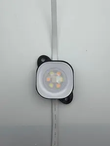 Permanant Outdoor LED mount for PRO with OFFSET Screw Tabs