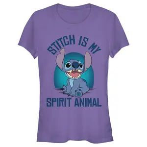 Junior's Lilo & Stitch My Spirit Animal T-Shirt
