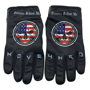 Black Gloves - Patriotic Logo