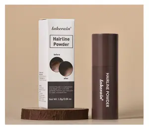 Two-In-One Hairline Filler Stick with Brush Head, Waterproof Long-Lasting Natural Look, Covers Roots and Sparse Hair, Lightweight Texture, Haircare