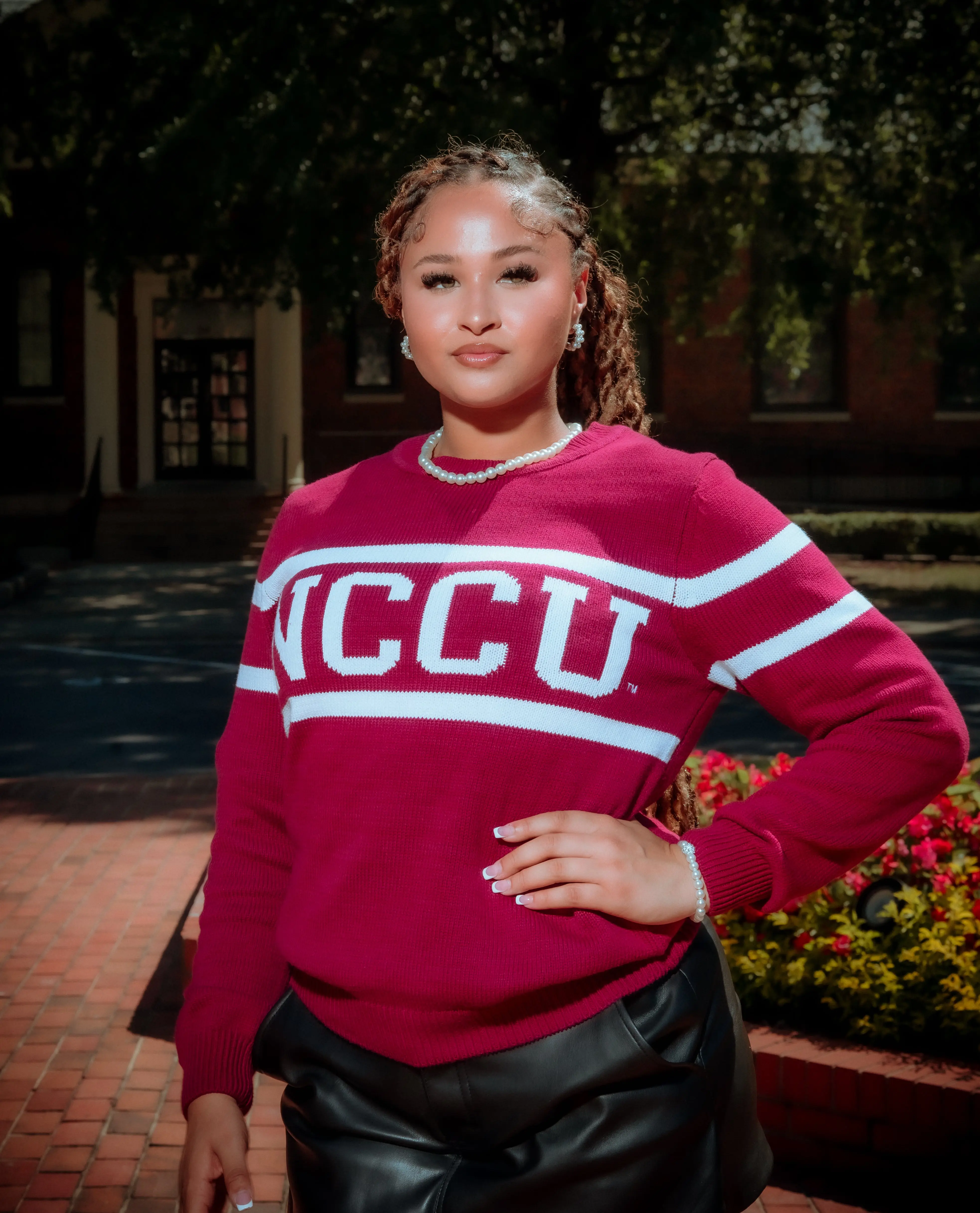 NCCU Luxury Retro Sweater