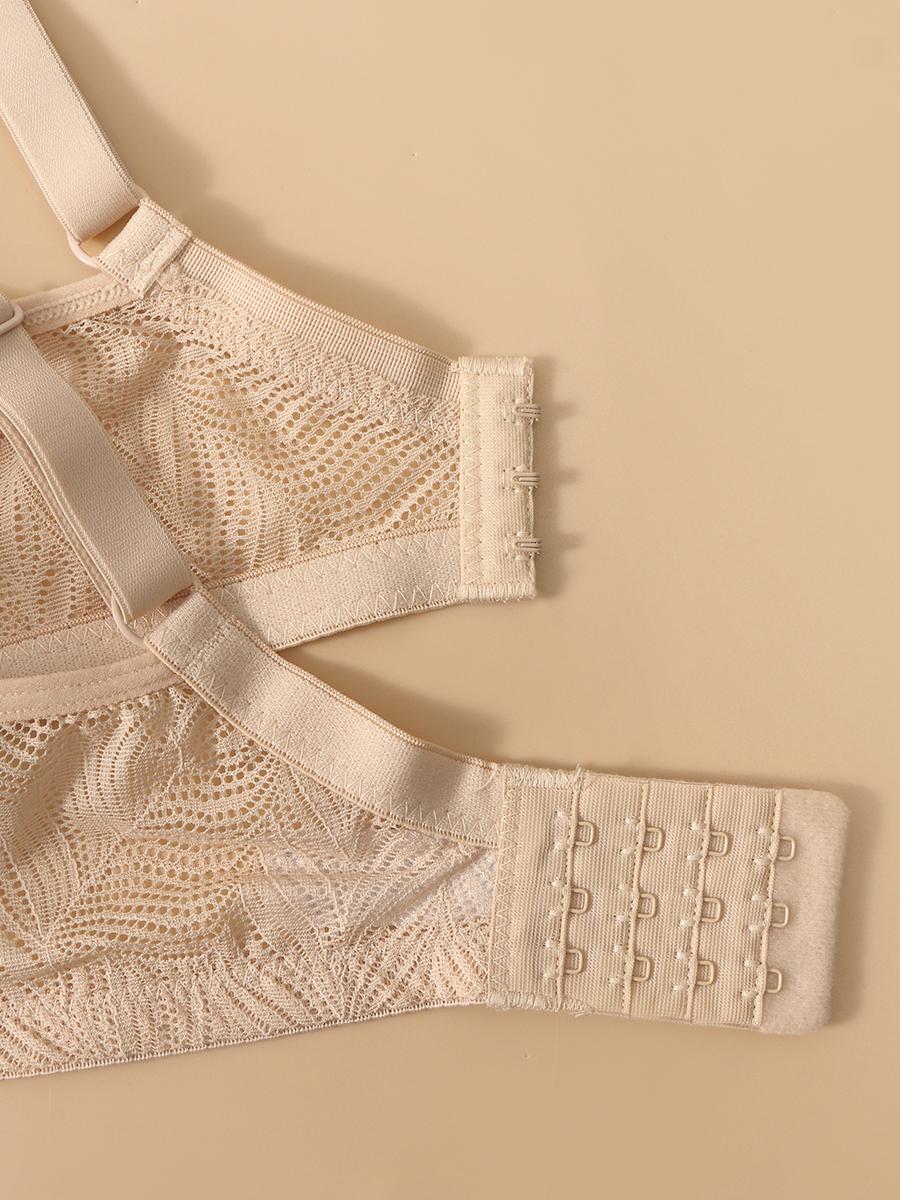 6pcs Solid Jacquard Underwire Bra Set - Luxurious,Seamless & Supportive - Adjustable, Push Up for EnhancedCleavage-Comfortable, Breathable Lingerie for Daily Wear- Women's Intimate Collection