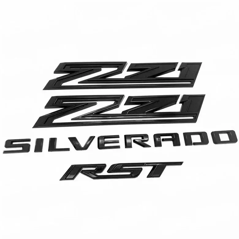 Chevrolet Silverado 1500 RST Z71 2022–2026 Grille Bowtie 3D Emblem ...