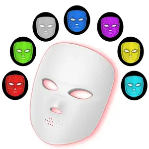 2027 New 7 Color LED Mask with Eye Protection, USB Charging, Portable LED Face Mask, Perfect Gift for Women, Home Use