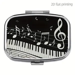 Portable Medicine Box, Cute Durable Travel Pill Case, Suitable for Bag or Pocket, Store Vitamins and Medicines, Daily Organizer, Supplement Organizer