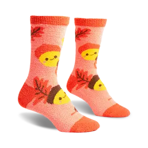 Acorn-ey Sock Slipper