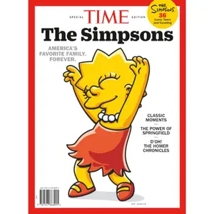 TIME The Simpsons Lisa Paperback – July 25, 2025