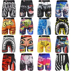 ETHIKA Men's Boxer Briefs (1Pcs/2Pcs Pack) - & Fashionable Designs, Breathable All - Day Comfort, Sexy Boxers, Suitable as Men's Swimming Underpants, Plus Size Options, Durable Men's Trunks for Daily & Pool Use