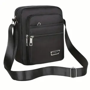Casual Crossbody Bag for Men Crafted from And Durable Fabric, Featuring Multiple Pockets Ideal for Everyday Travel