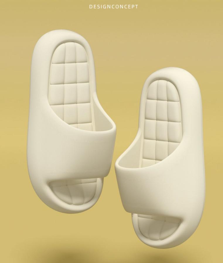 Couples’ slides Cloud Cushion Platform Slides | Thick sole non-slip EVA slippers for women and men