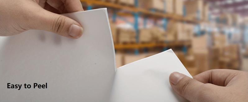 350/500pcss/Roll, 4"x6" Direct Thermal Shipping Label Compatible With Rollo, Brother, Zebra And Most Thermal Printer Perforated Postage Label Paper For MUNBYN, DYMO, JADENS