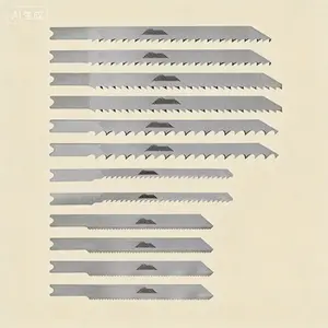 U-Shank Jigsaw Blades Set, 12-Piece Kit for Wood & Metal Cutting, Precision T-Shank Compatible Blades, Durable & Fast Cutting, Multipurpose Saw Blades for DIY Projects