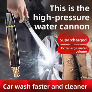 High-pressure water gun nozzle for household use