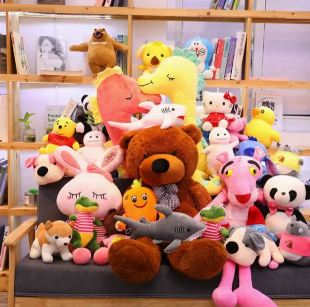 Cute Collectible Plush Toys - Collectibles & Entertainment Items with Live Shopping Option and Adjustable Order Quantity