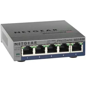 Netgear GS105E-200NAS Prosafe Plus 5 Port Gig Switch